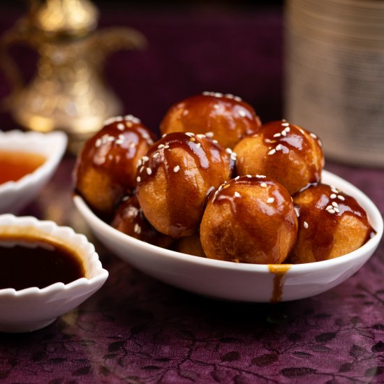 Arabic Sweet Dumplings/ Luqaimat