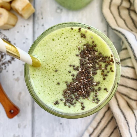 Low Carb Green Protein Smoothie