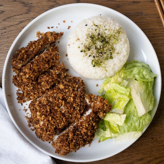 Baked Chicken Katsu