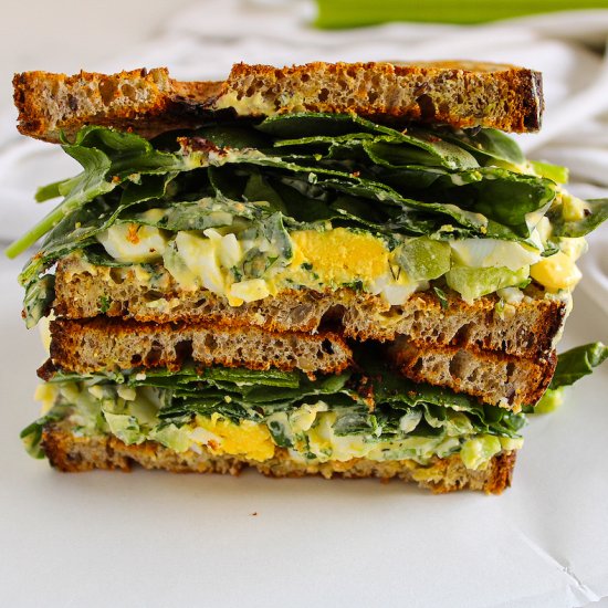 Classic Egg Salad Sandwich