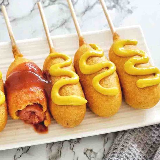 Air Fryer Mini Corn Dogs