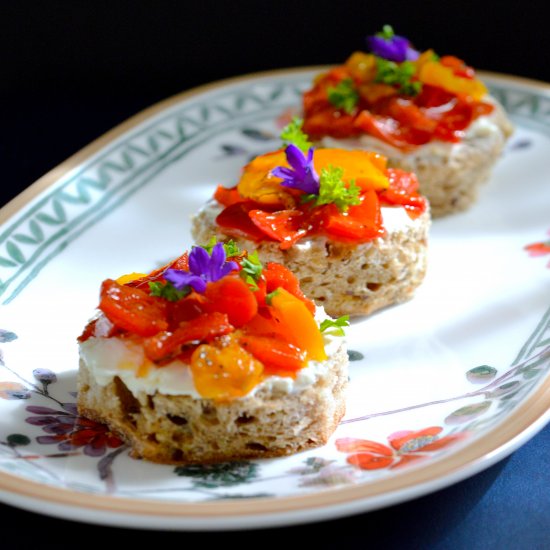 Roasted Pepper Sandwiches