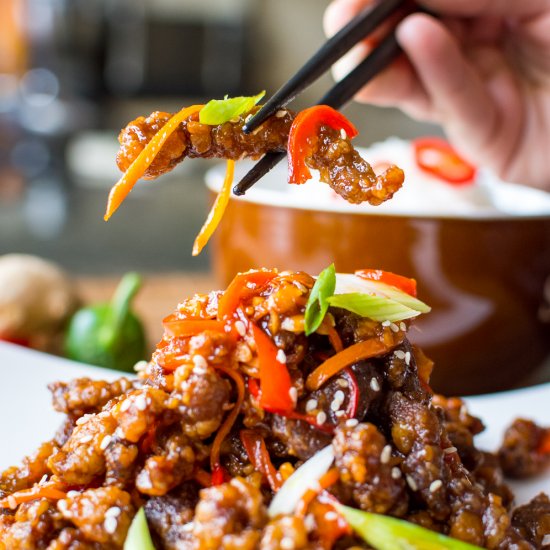 Crispy Chilli Beef