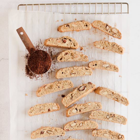 Rooibos biscotti