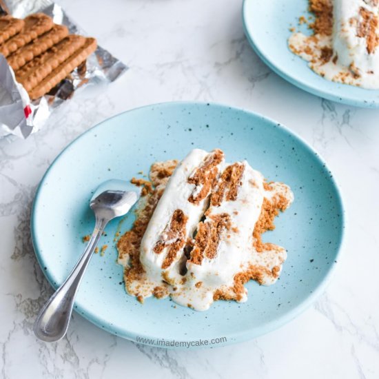 Easy Lotus Biscoff Icebox Cake