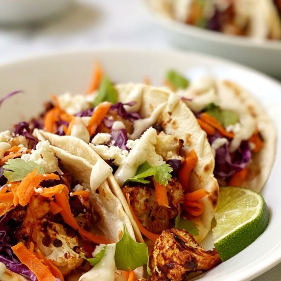 Chipotle Cauliflower Tacos