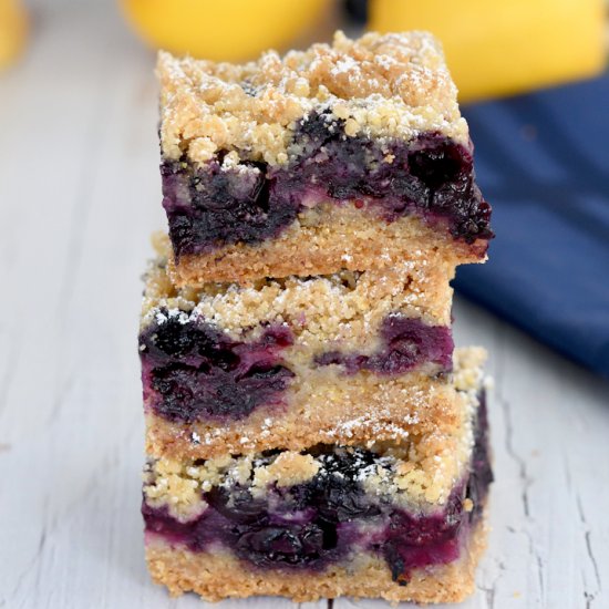 Blueberry Crumb Bars