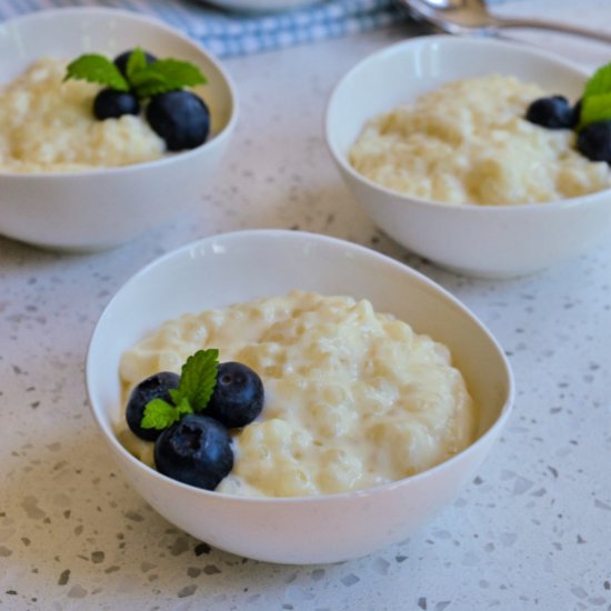 Tapioca Pudding