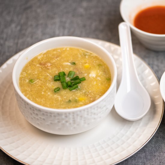 Sweet Corn Chicken Soup / Corn Soup