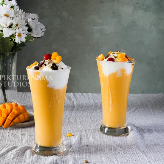 Mango Mastani for Summers