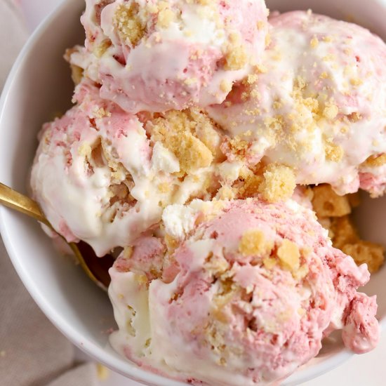 Strawberry Shortcake Ice Cream