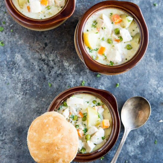 Chicken Pot Pie Soup