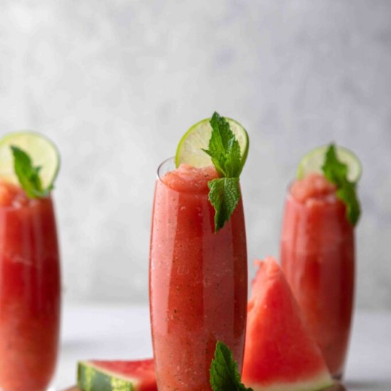 70 calorie watermelon slushie