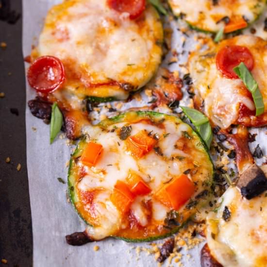 Zucchini Pizza Bites