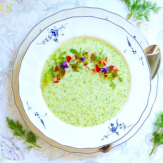 Cold Cucumber Yogurt Soup