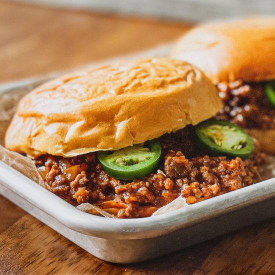 Grown Up Sloppy Joes