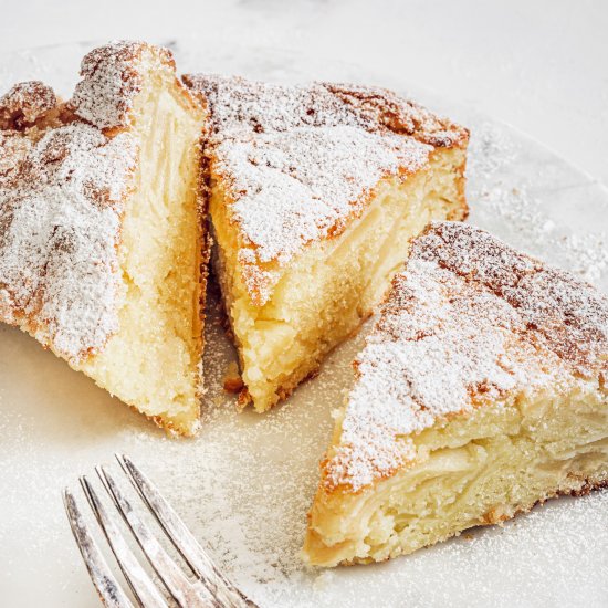 The classic French apple cake