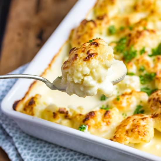 Cauliflower Cheese Bake