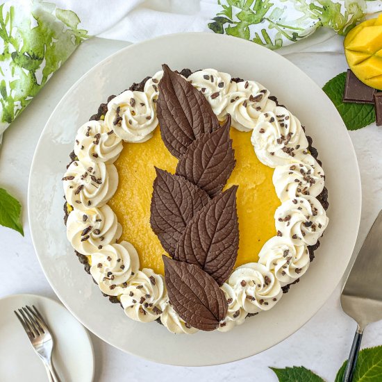 Chocolate Mango Tart