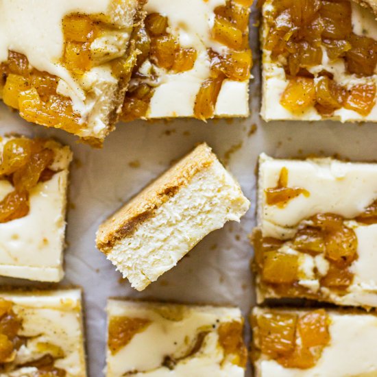 Pineapple Cheesecake Bars