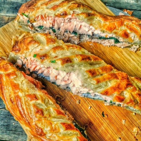 Salmon En Croute