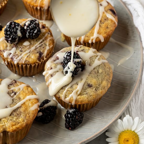 Blackberry Lemon Muffins