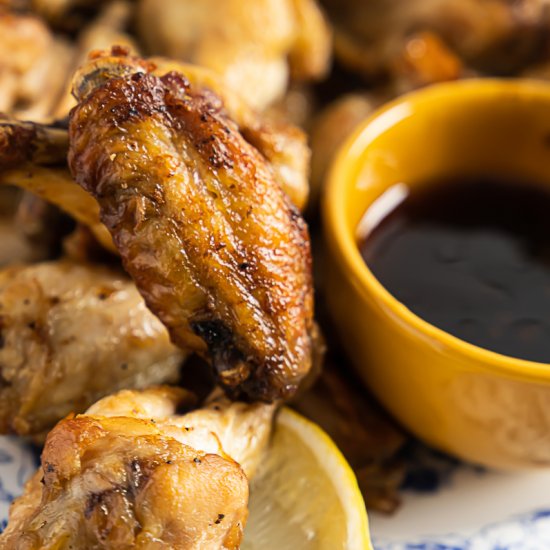 Air Fryer Lemon Pepper Wings