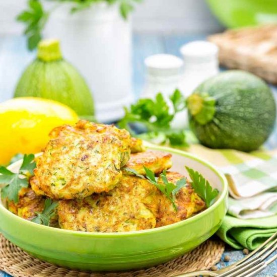 Fried Zucchini Fritters