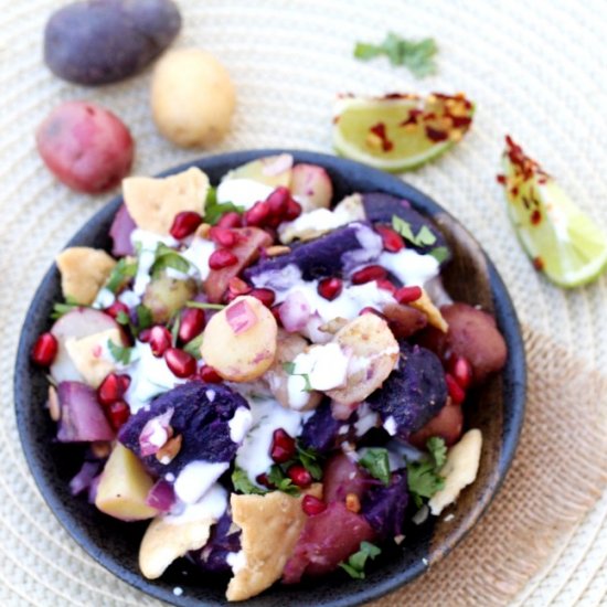 Red, White, and Blue Potato Salad