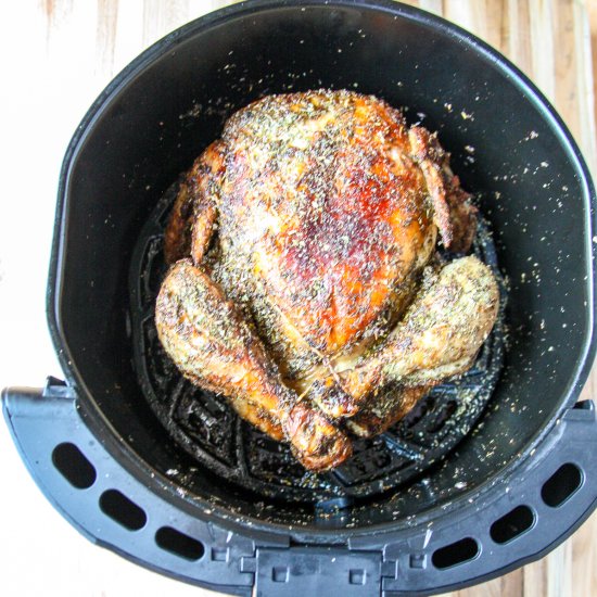 Air Fryer Whole Chicken