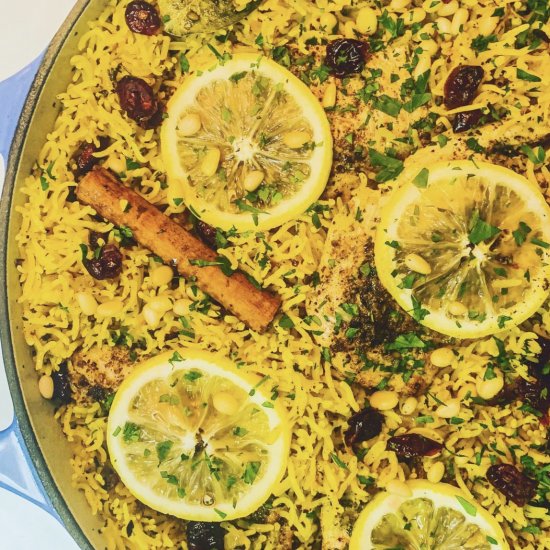 Za’atar Sumac Chicken and Rice