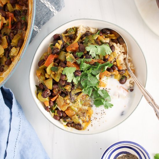 Black Bean Curry