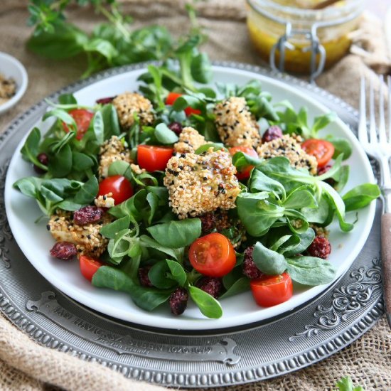 Lamb’s Lettuce w/ Sesame Feta