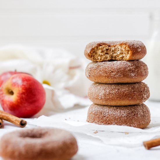 Apple Cider Brown Butter Donuts