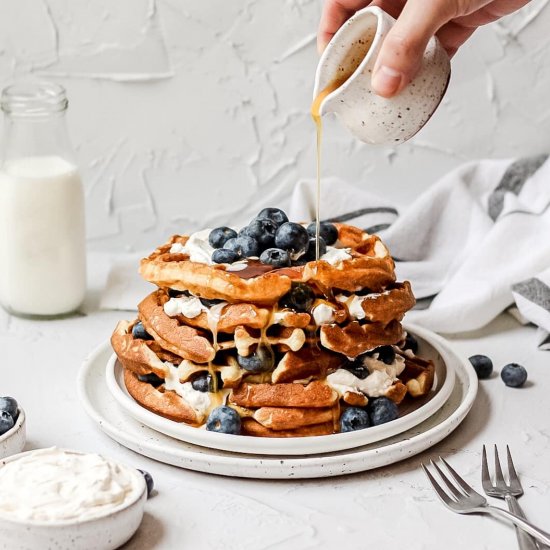 Sourdough Waffles