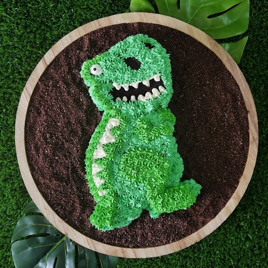 Easy Dinosaur Birthday Cake