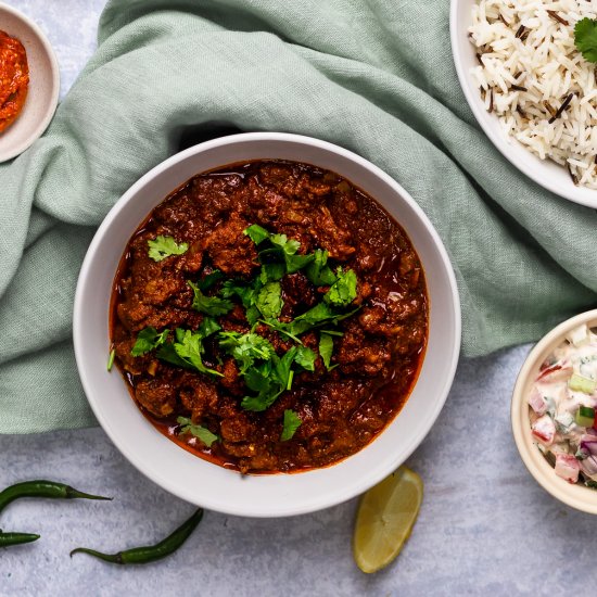 Lamb Vindaloo Curry