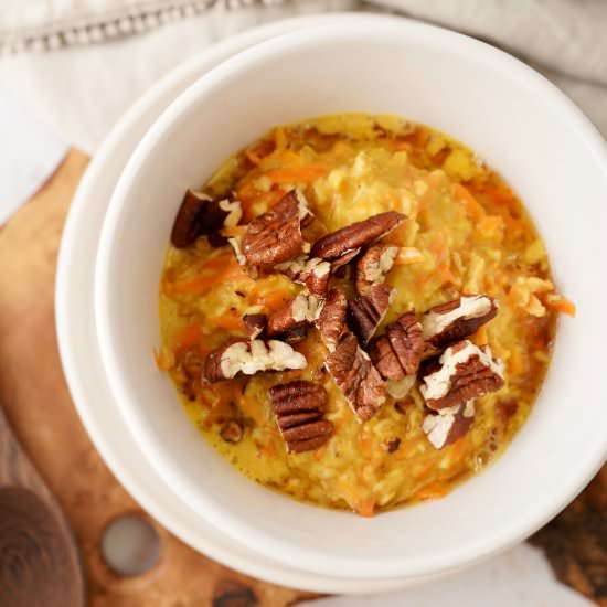 Carrot Cake Oatmeal