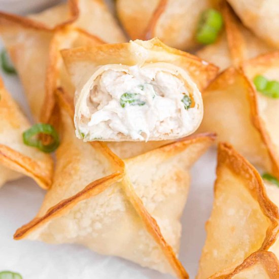 Air Fryer Crab Rangoon