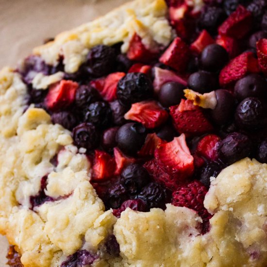 Mixed Berry Galette