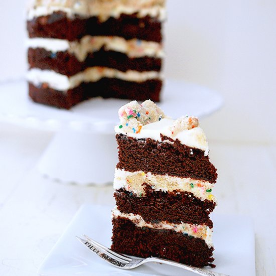 Milk Bar chocolate birthday cake