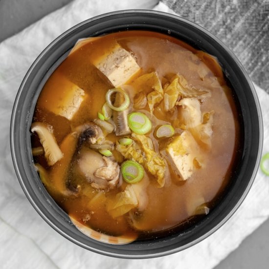 Hot & Sour Soup – Vegan, No Oil