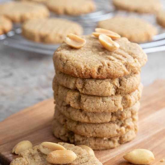 Keto PB Cream Cheese Cookies