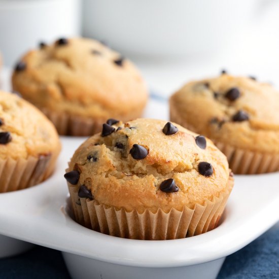 Keto Chocolate Chip Muffins