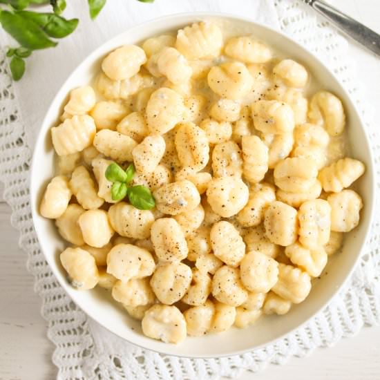 Simple Gnocchi Gorgonzola