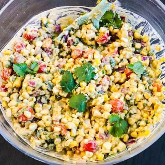 “Healthfully Loaded” Corn Salad