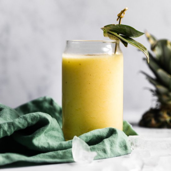 Healthy Pineapple Slushie