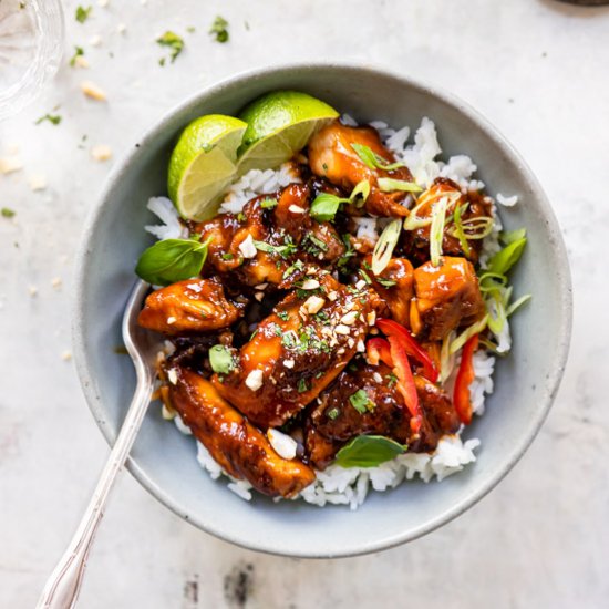 Easy Crispy Chilli Chicken