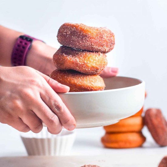 Sourdough doughnuts