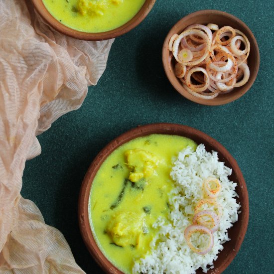 Maharashtrian Kadhi Gole